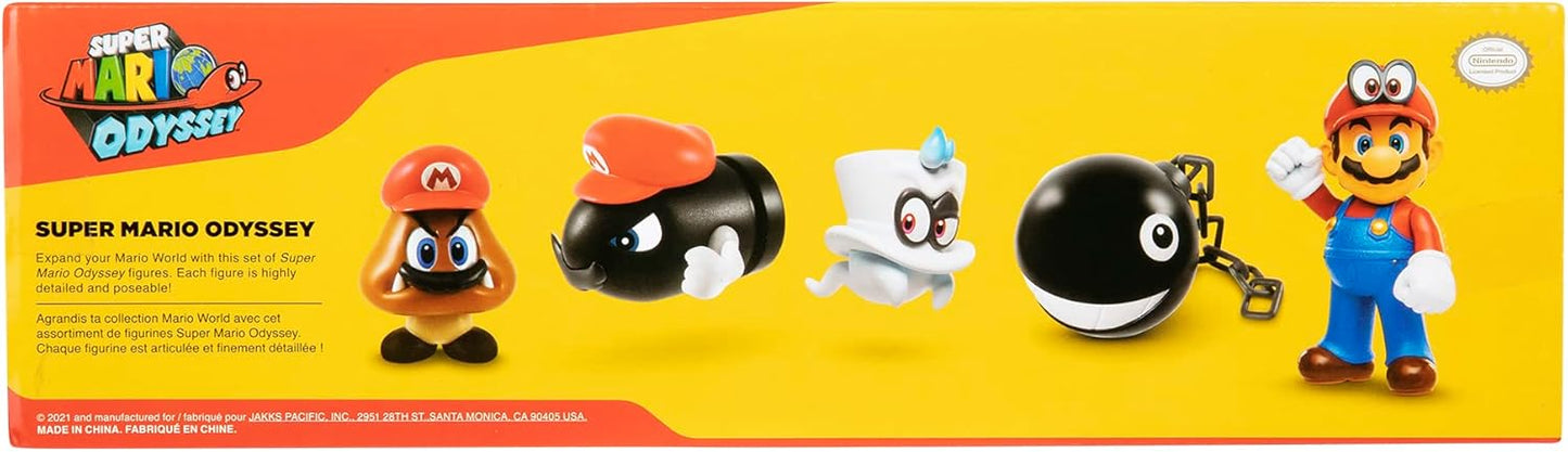 MER | Super Mario Odyssey Action Figures Multi-Pack – Jakks Pacific | Merchandise