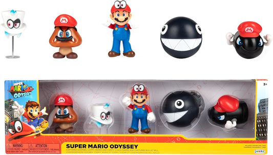 MER | Super Mario Odyssey Action Figures Multi-Pack – Jakks Pacific | Merchandise