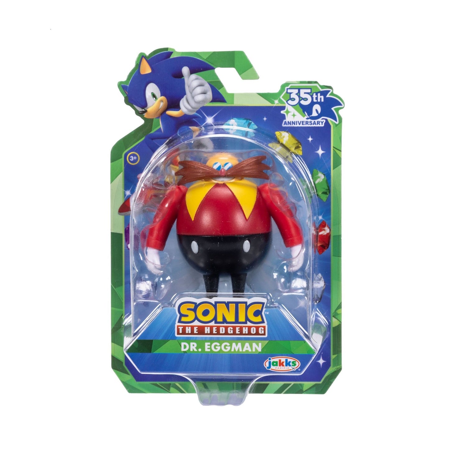Sonic the Hedgehog 35th Anniversary 2.5 Inch Scale Figure Jakks Pacific
