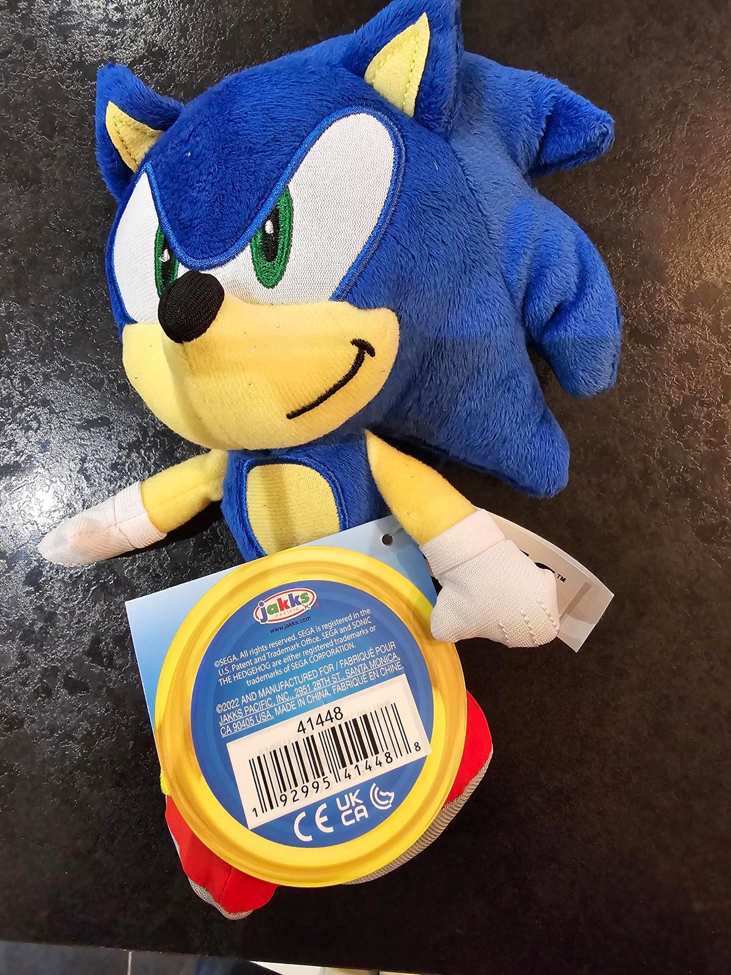 Sonic The Hedgehog “Sonic” Basic Plush New Must Have Collectible