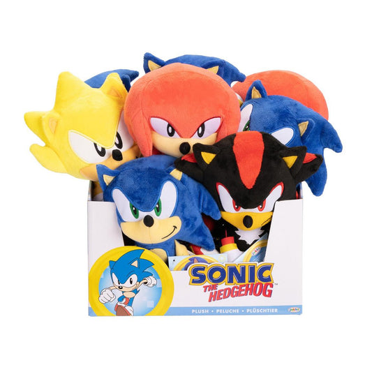 Sonic The Hedgehog 9" Plush Assorted