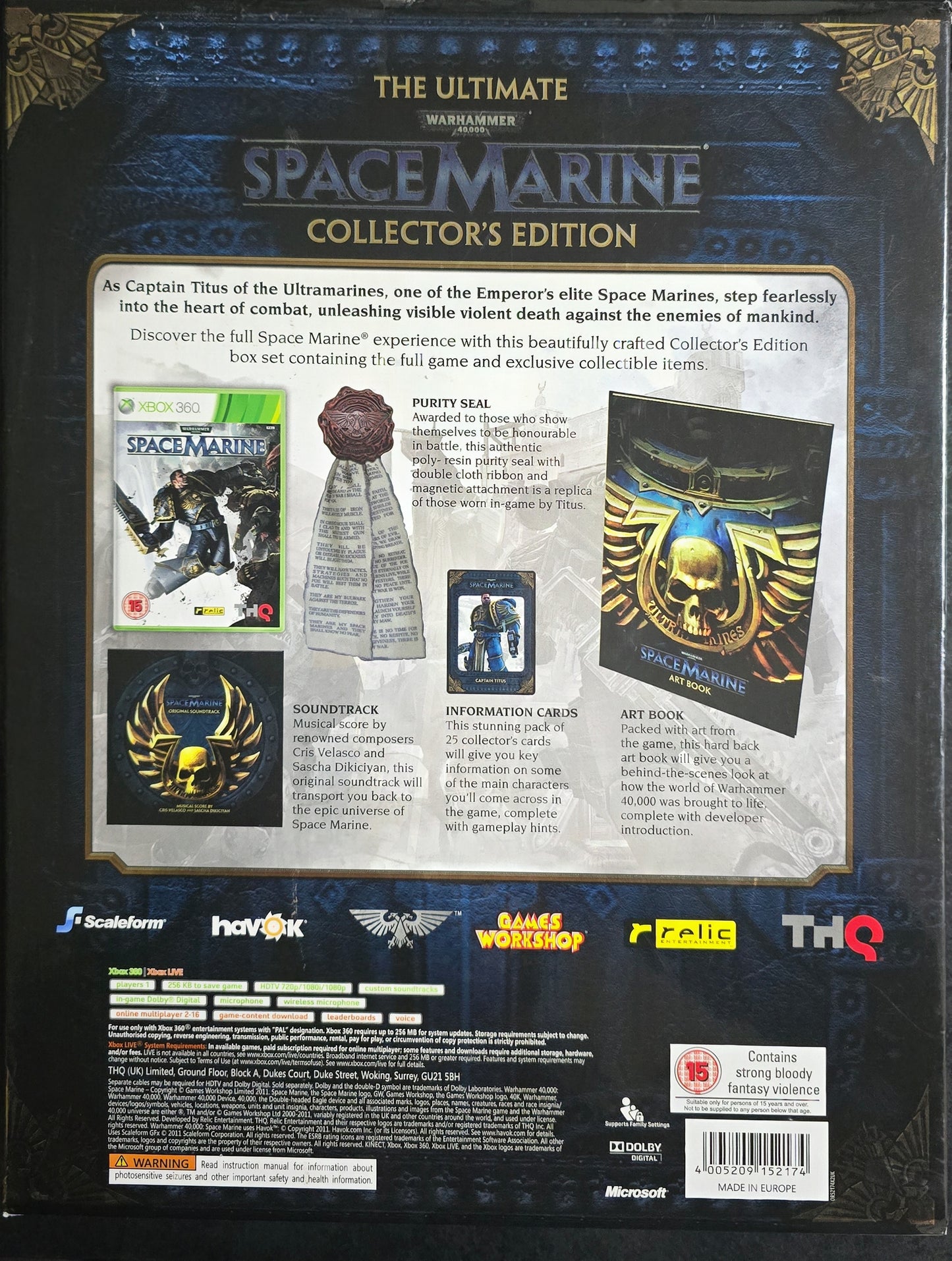 X360 | Warhammer 40,000: Space Marine – Xbox 360 | Third-Person Shooter Game