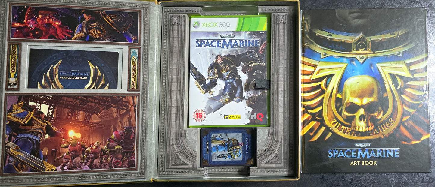 X360 | Warhammer 40,000: Space Marine – Xbox 360 | Third-Person Shooter Game