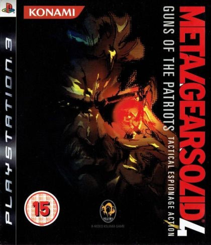 Metal Gear Solid 4: Guns of the Patriots - PS3