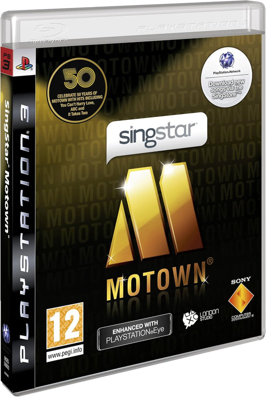SingStar Motown – PlayStation 3 Music Karaoke Game Sony