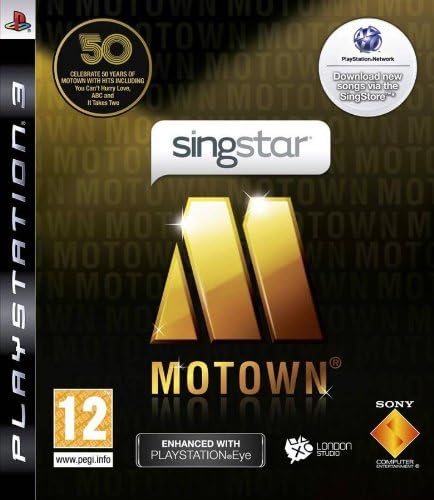 SingStar Motown – PlayStation 3 Music Karaoke Game Sony
