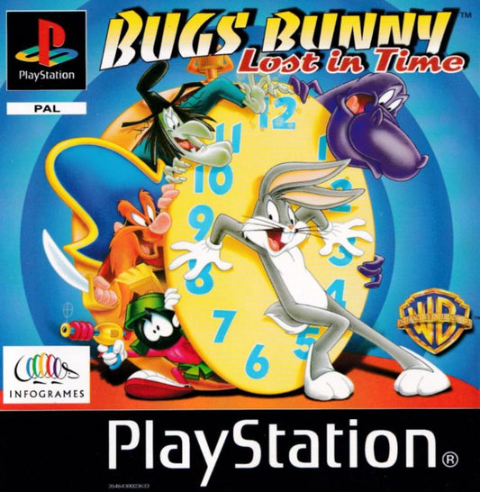 PS1 | Bugs Bunny: Lost in Time – PlayStation | Platformer | Infogrames