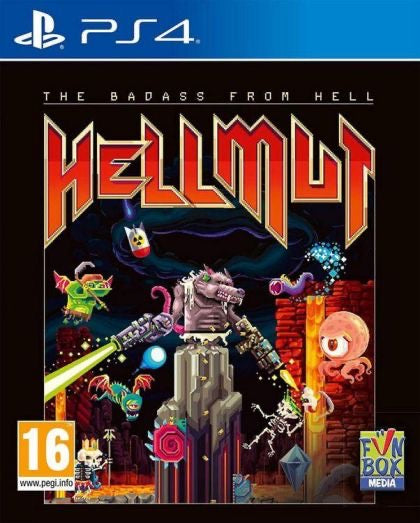 PS4 | Hellmut: The Badass from Hell – PlayStation 4 | Roguelike Action Shooter