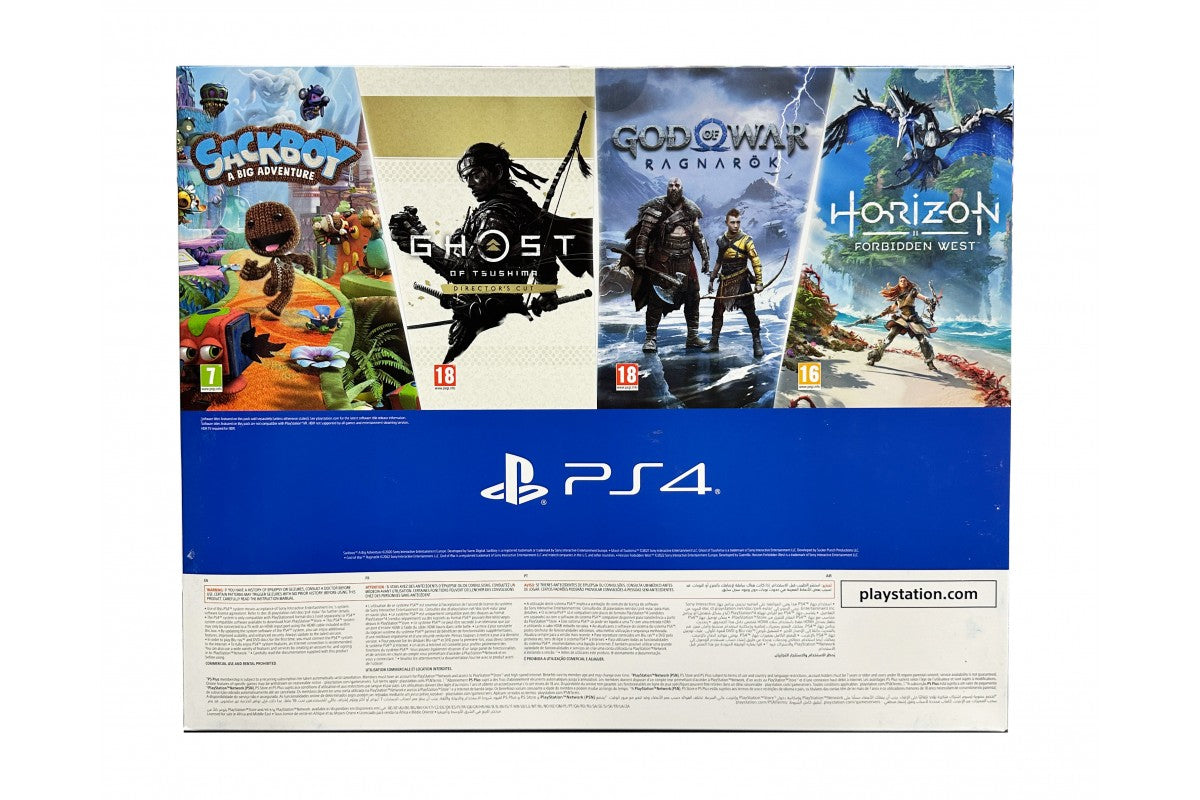 PlayStation 4 Slim Console: Jet Black 500GB