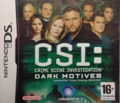 CSI: Dark Motives - Nintendo DS