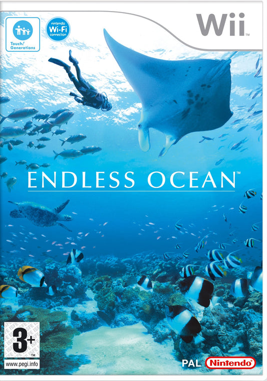 Endless Ocean – Wii Underwater Exploration Game Nintendo Arika