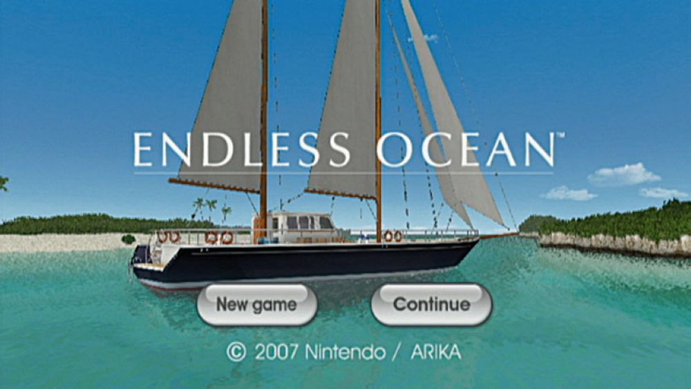 Endless Ocean – Wii Underwater Exploration Game Nintendo Arika