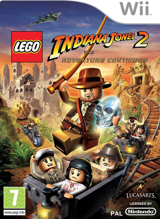 Wii | LEGO Indiana Jones 2: The Adventure Continues – Wii | Action-Adventure