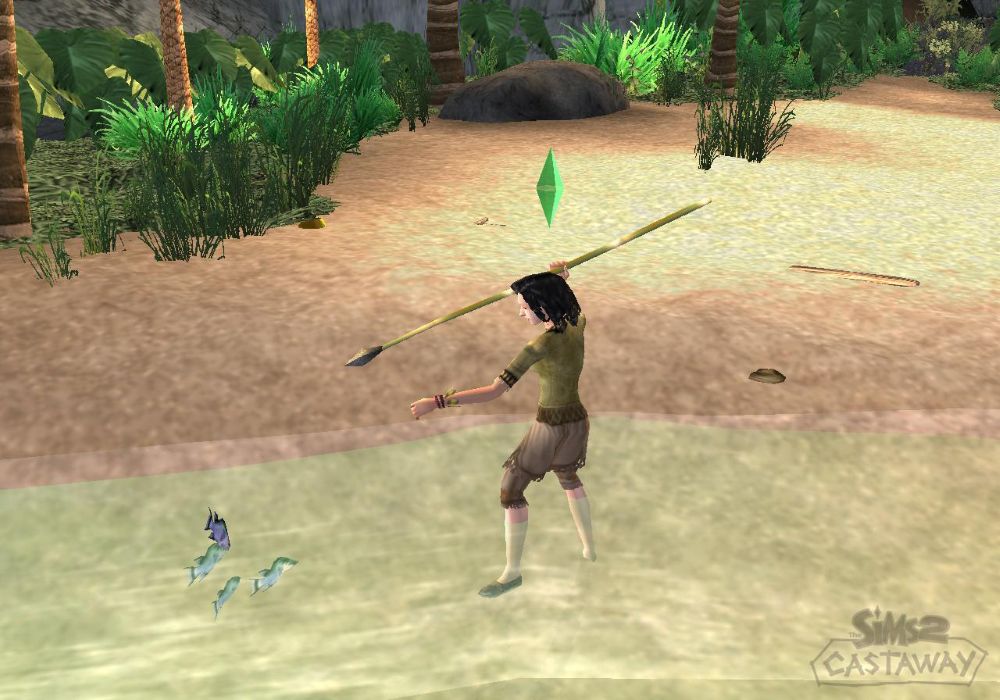 The Sims 2: Castaway – Wii Life Simulation Game EA Maxis