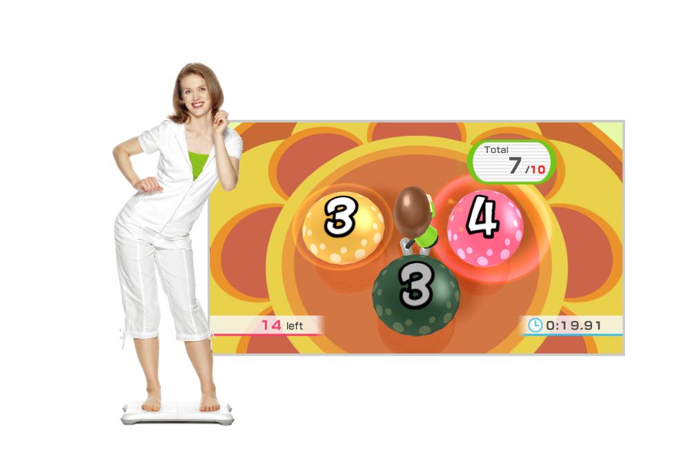 Wii Fit Plus – Wii Fitness Exercise Game Nintendo Balance Board Game