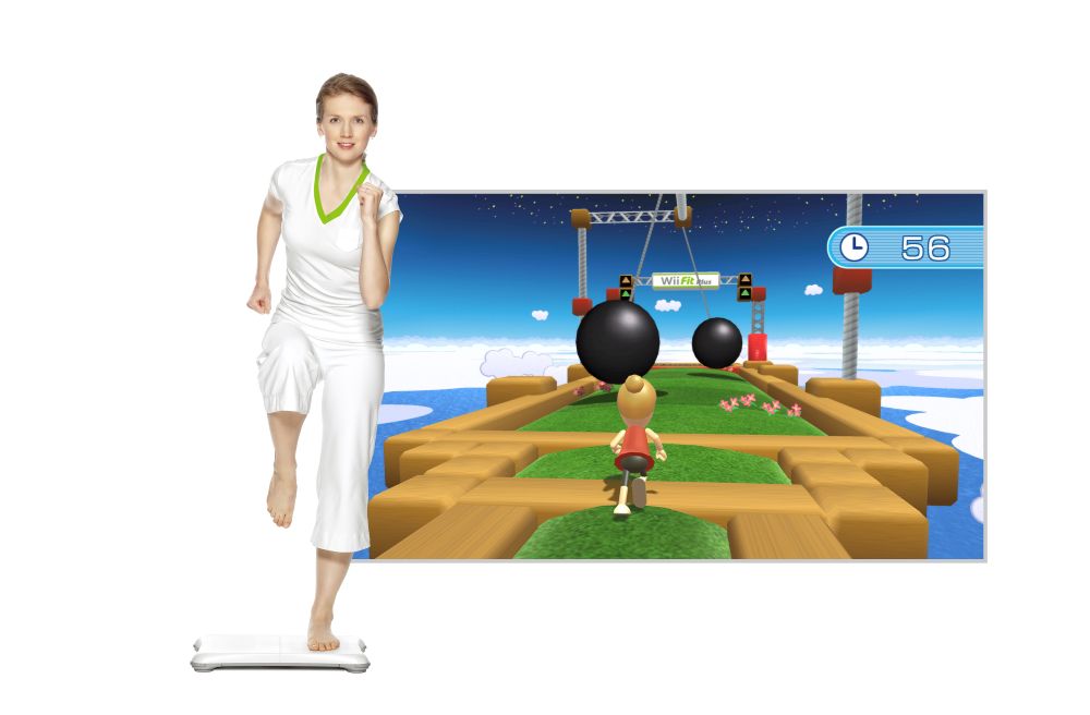 Wii Fit Plus – Wii Fitness Exercise Game Nintendo Balance Board Game