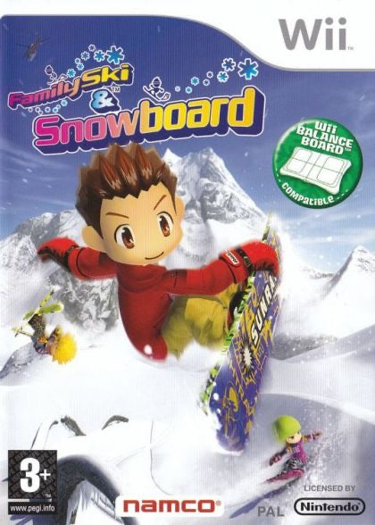 Family Ski & Snowboard - Wii