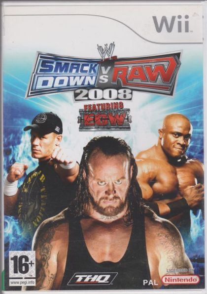 WWE SmackDown! vs. RAW 2008 - Wii