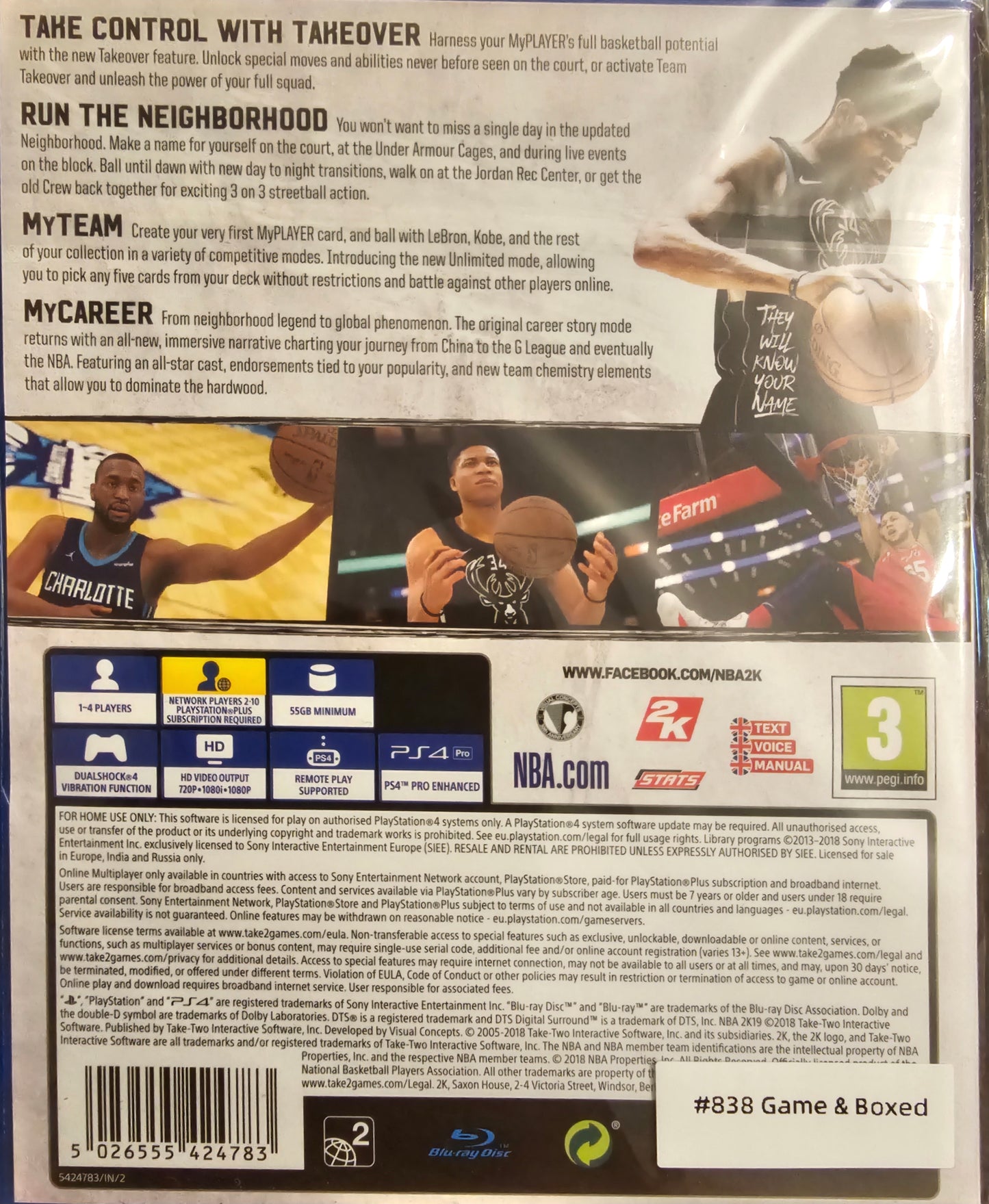 NBA 2K19 - PS4