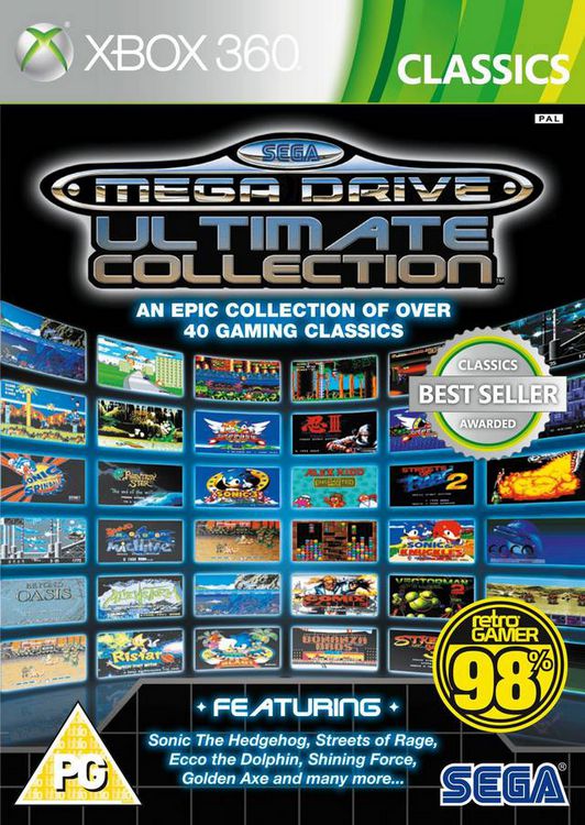 X360 | Sega Mega Drive Ultimate Collection – Xbox 360 | Retro Compilation Game