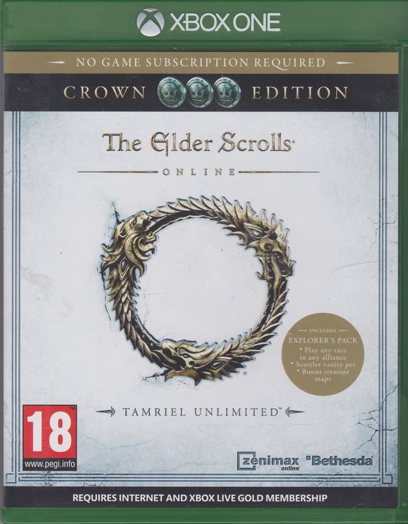The Elder Scrolls Online – Xbox One Open World RPG Game Bethesda
