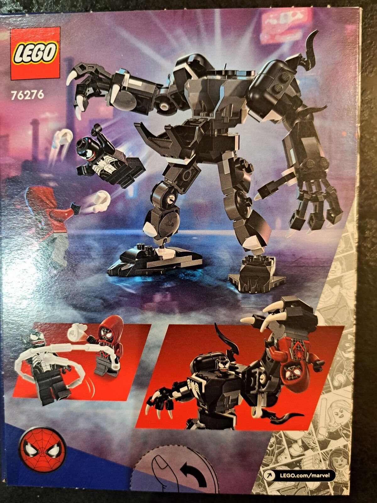 LEGO Marvel: Venom Mech Armour vs. Miles Morales (76276)