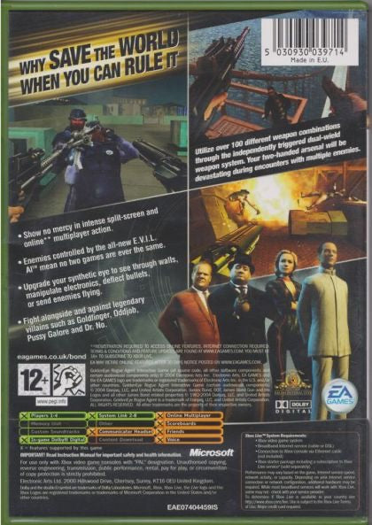 GoldenEye: Rogue Agent - Xbox