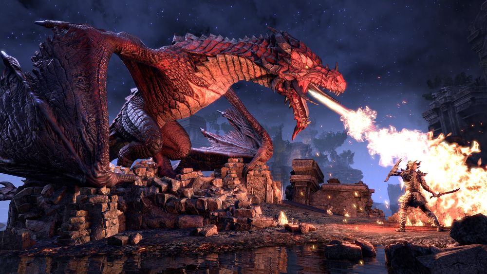 The Elder Scrolls Online – Xbox One Open World RPG Game Bethesda