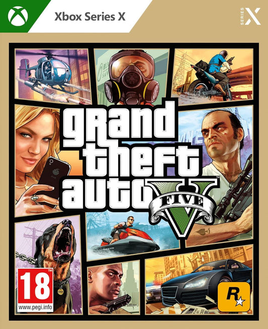 XS | Grand Theft Auto V – Xbox Series X | Open-World Action Crime Game
