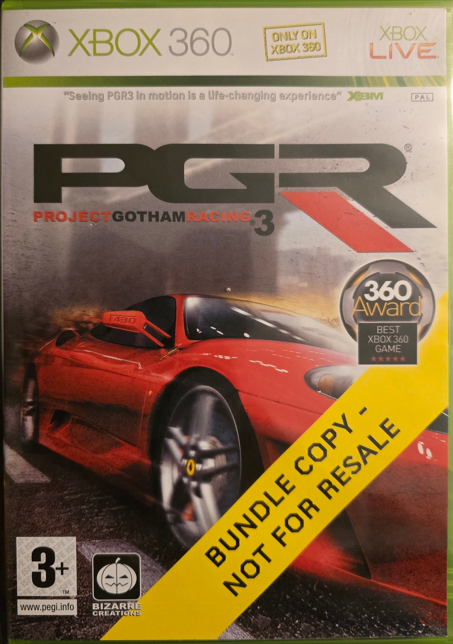 Project Gotham Racing 3 - Xbox 360