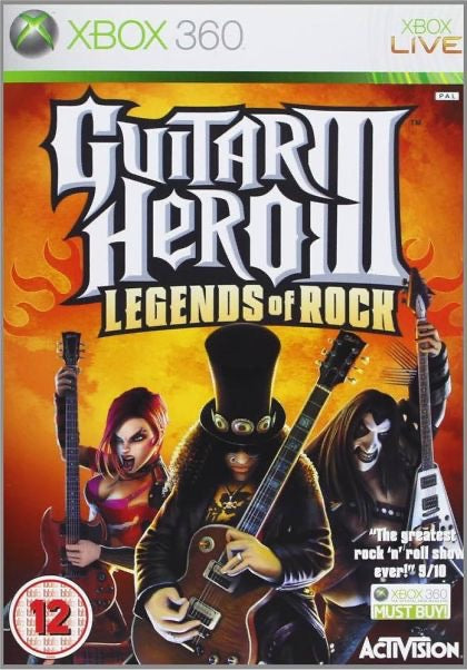 Guitar Hero III : Legends of Rock - Xbox 360