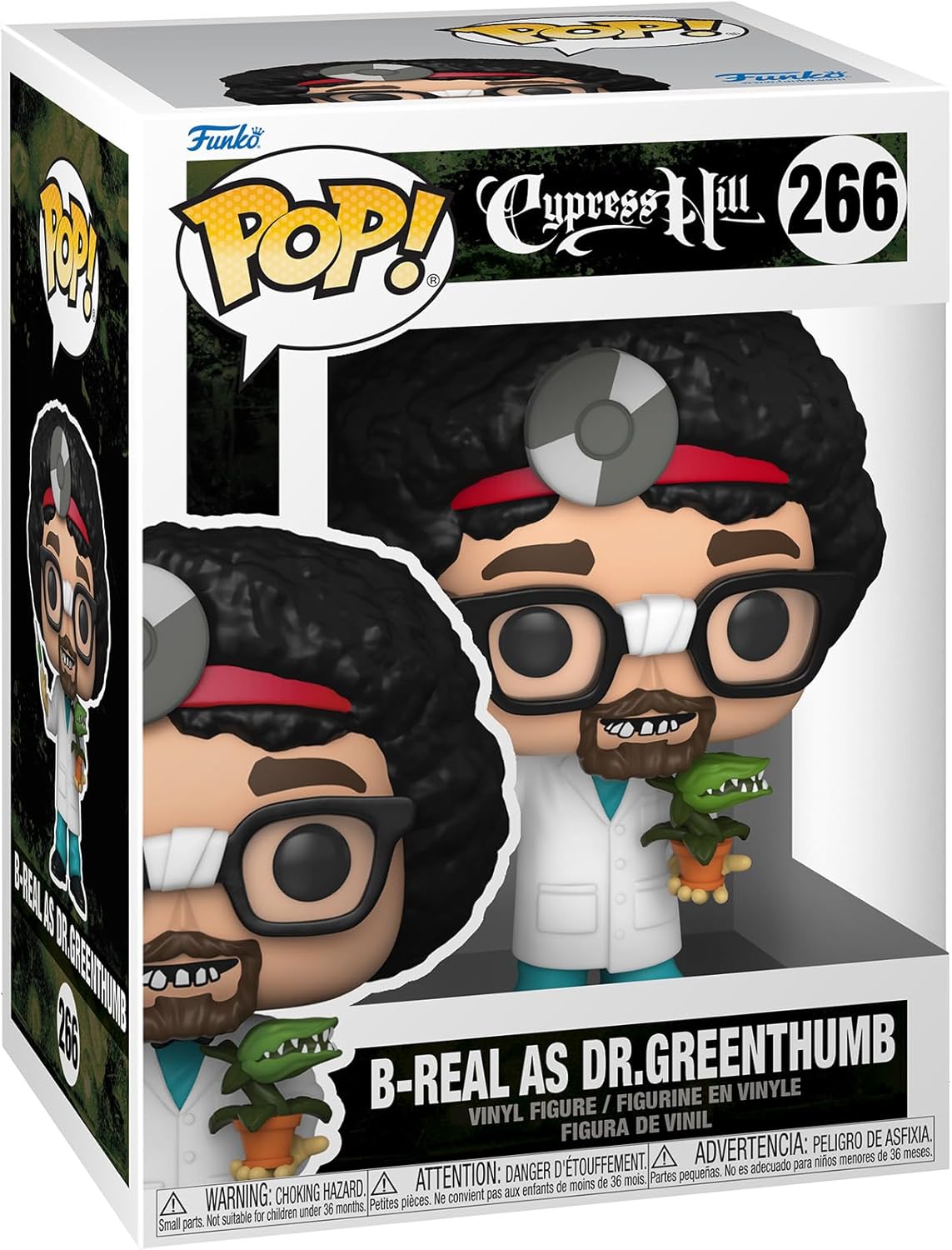 Funko POP Rocks Cypress Hill B Real Dr Greenthumb Collectible Vinyl Figure Funko