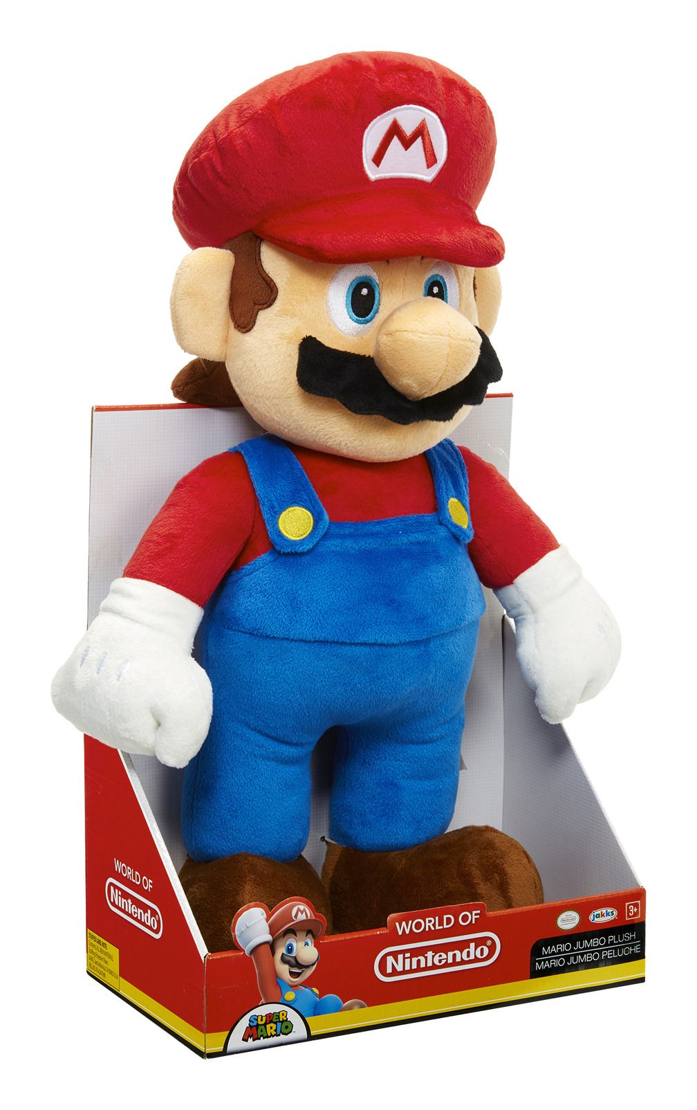 MER | Nintendo Jumbo Basic Plush Mario – Large Soft Toy