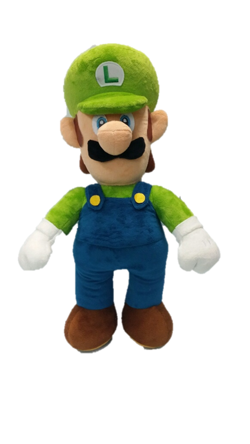 MER | Nintendo Jumbo Basic Plush Luigi – Large Soft Toy
