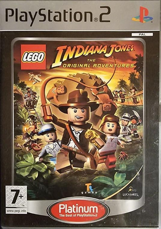 PS2 | LEGO Indiana Jones: The Original Adventures – PlayStation 2 | Action Adventure | LucasArts