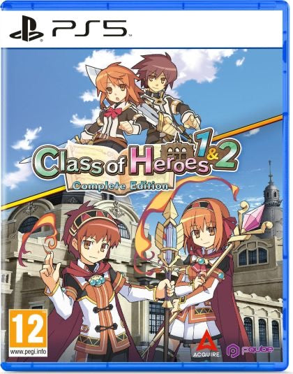 PS5 | Class of Heroes 1 & 2: Complete Edition – PlayStation 5 | Dungeon-Crawling JRPG Collection