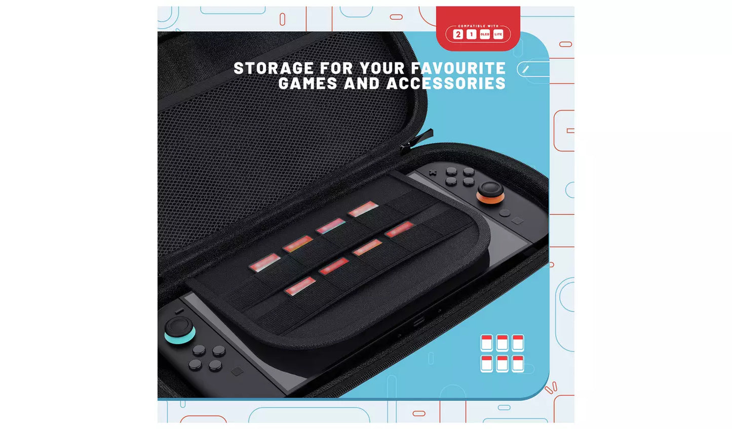 Nintendo Switch & Switch 2 Stealth Travel Case