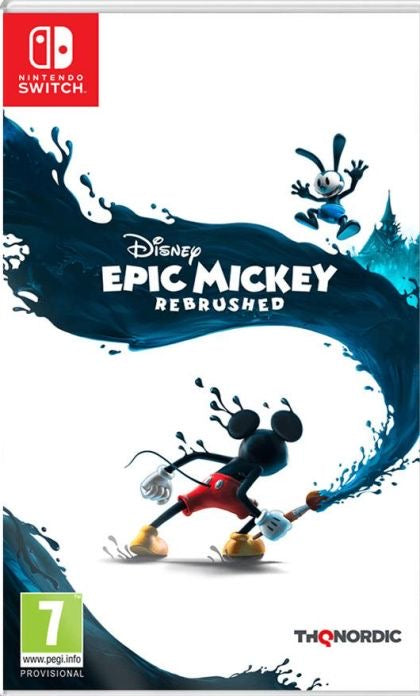SW | Disney Epic Mickey: Rebrushed – Nintendo Switch | Action Adventure Platformer