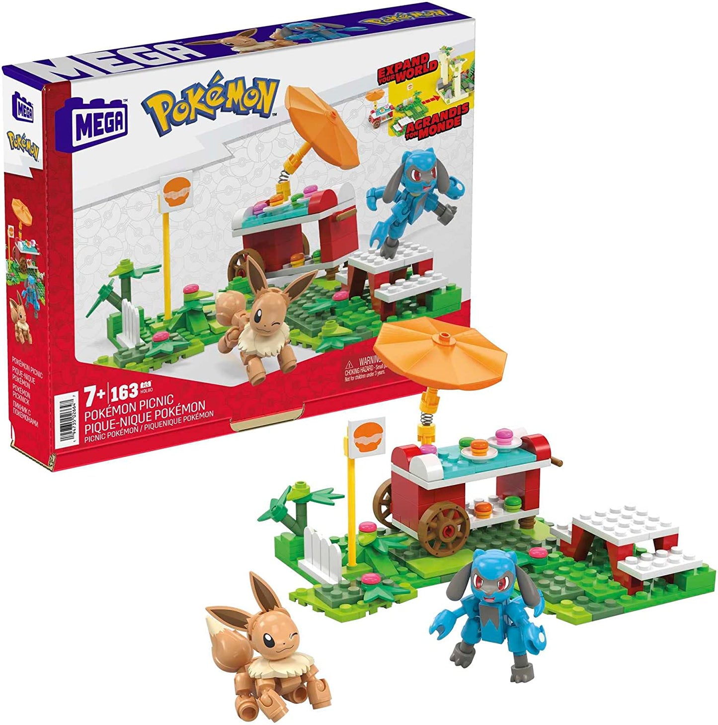 MEGA Pokémon Adventure Builder Picnic toy Building Set