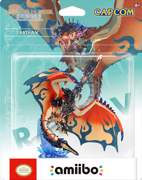AMB | Ratha V – Amiibo | Collectible Figure | Capcom / Nintendo