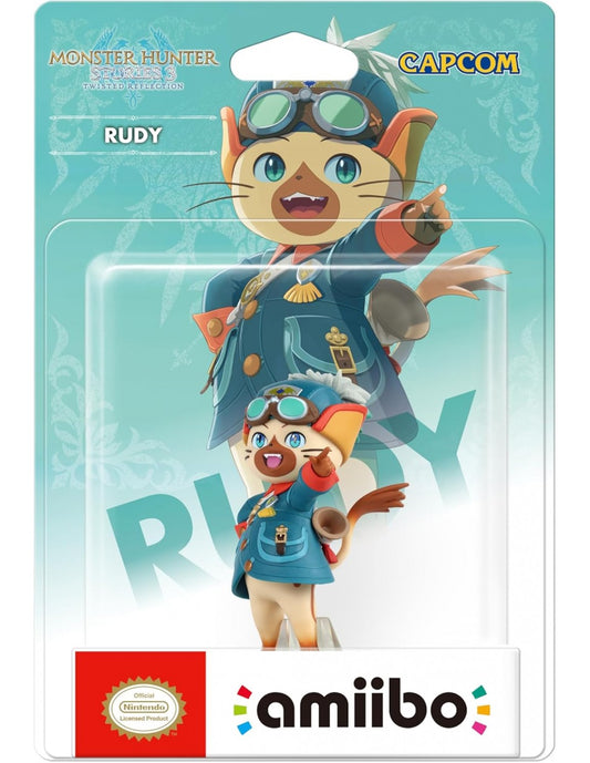 AMB | Rudy – Amiibo | Collectible Figure | Capcom / Nintendo
