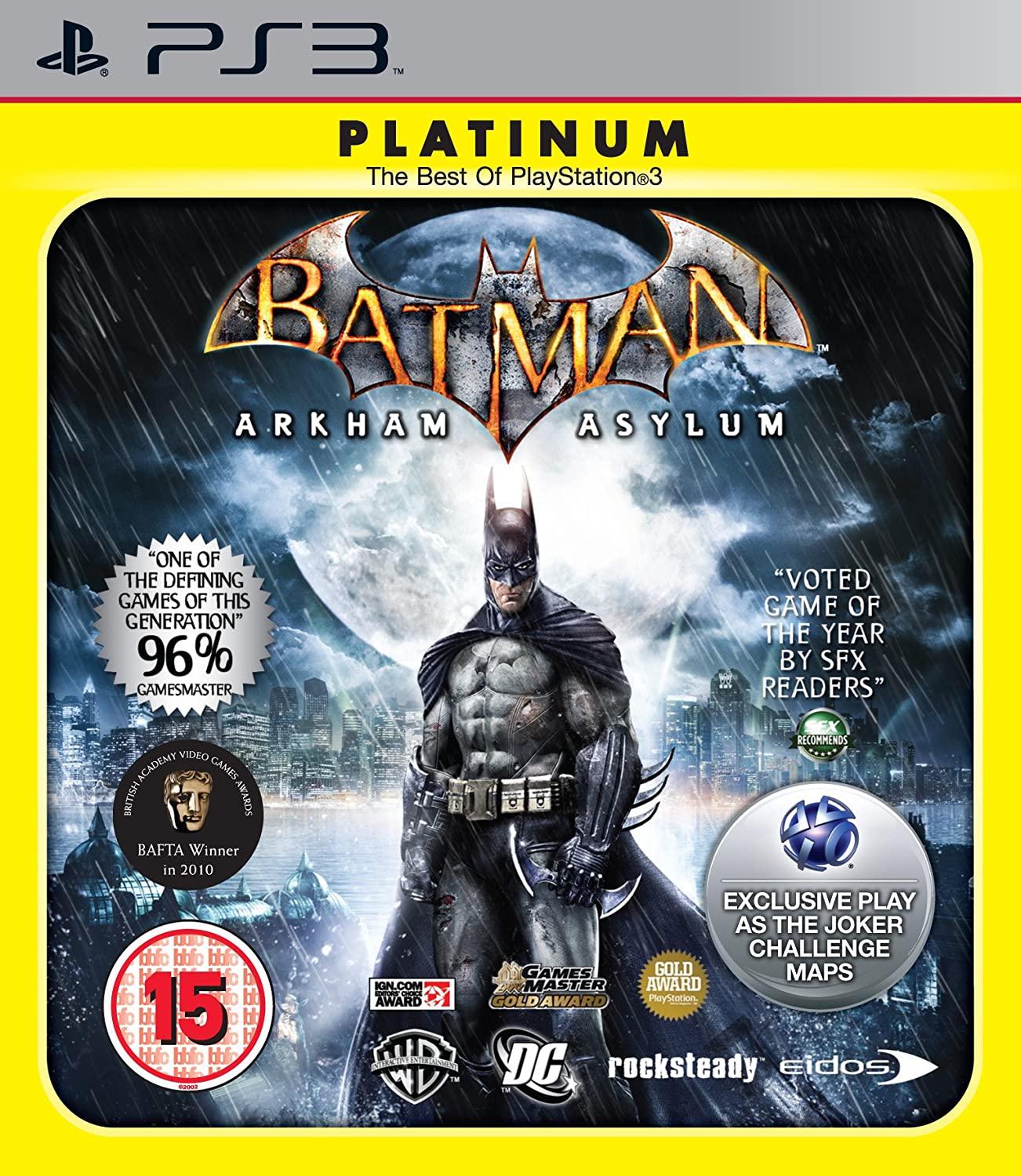 PS3 | Batman: Arkham Asylum – PlayStation 3 | Action Adventure | Eidos Interactive