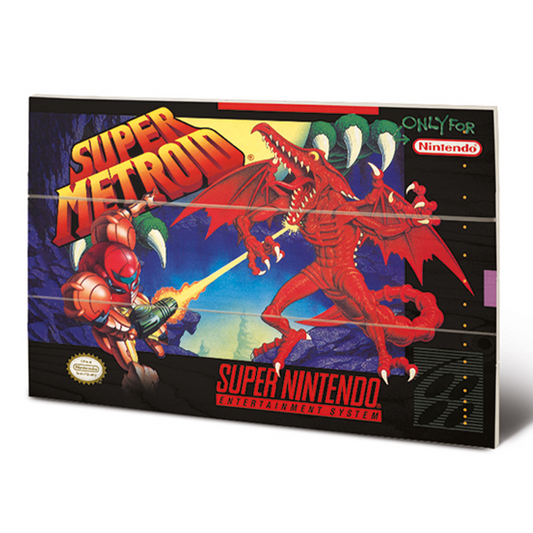 Super Nintendo (Super Metroid) Wall Art