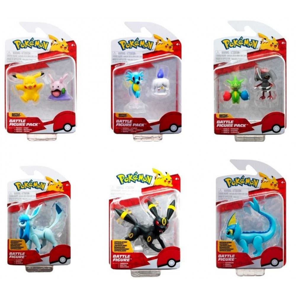 Pokémon 2-3" Battle Figure Pack