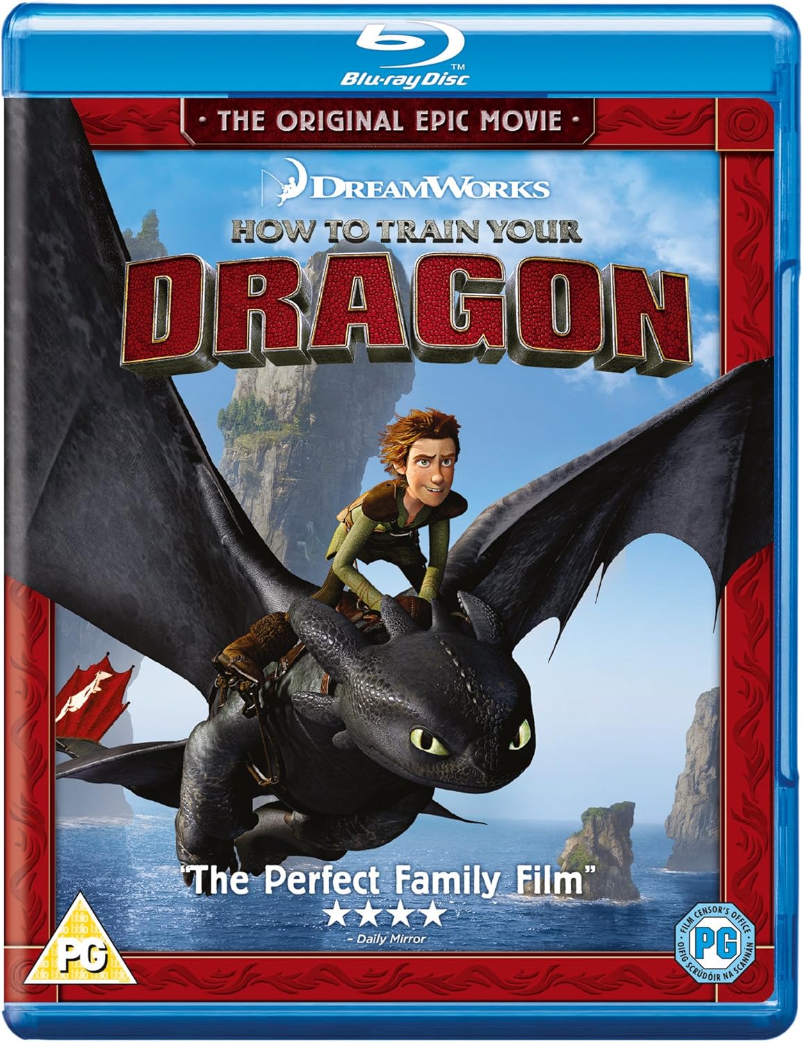 How to Train Your Dragon – Blu-ray Animated Adventure Film DreamWorks