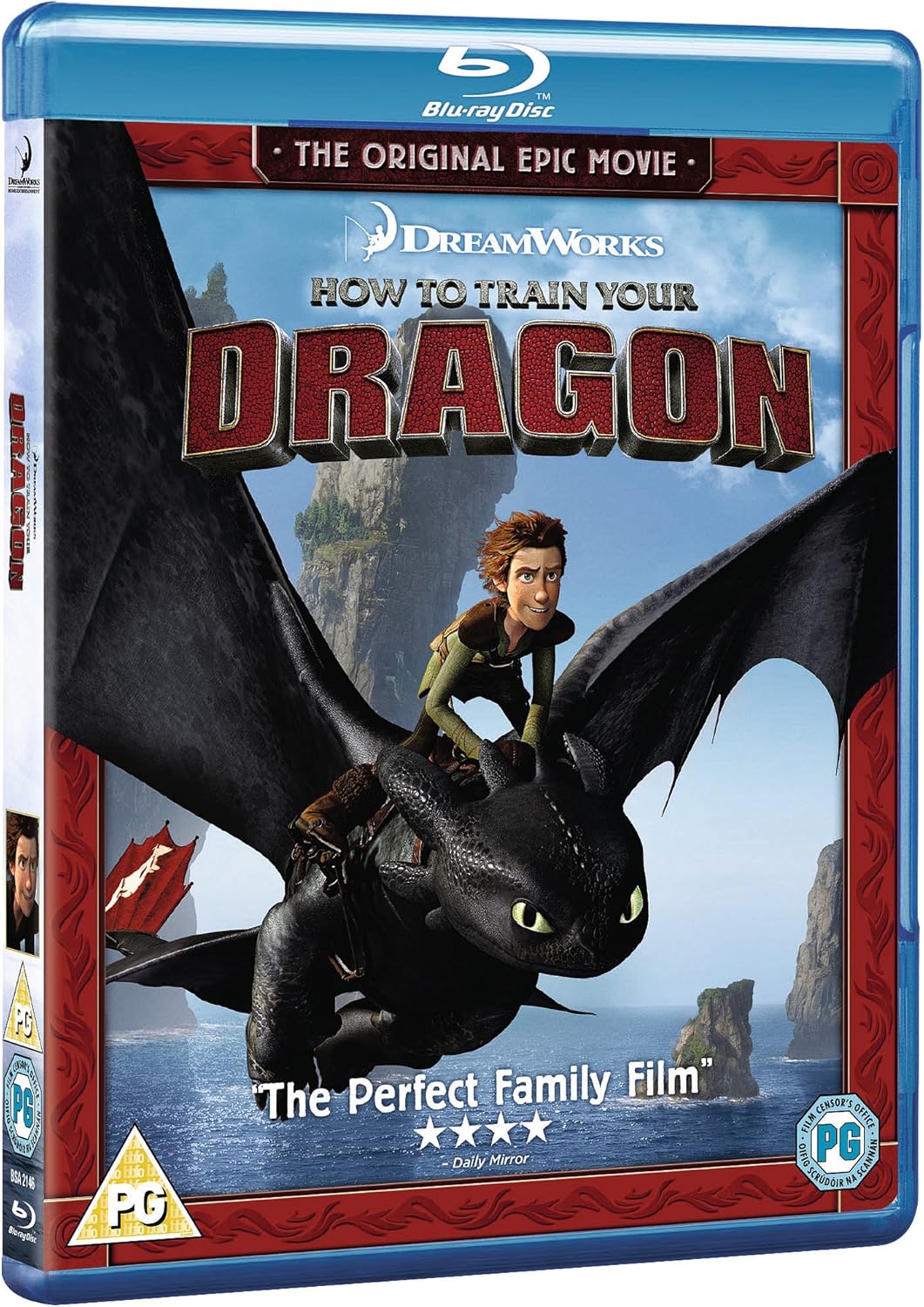 How to Train Your Dragon – Blu-ray Animated Adventure Film DreamWorks