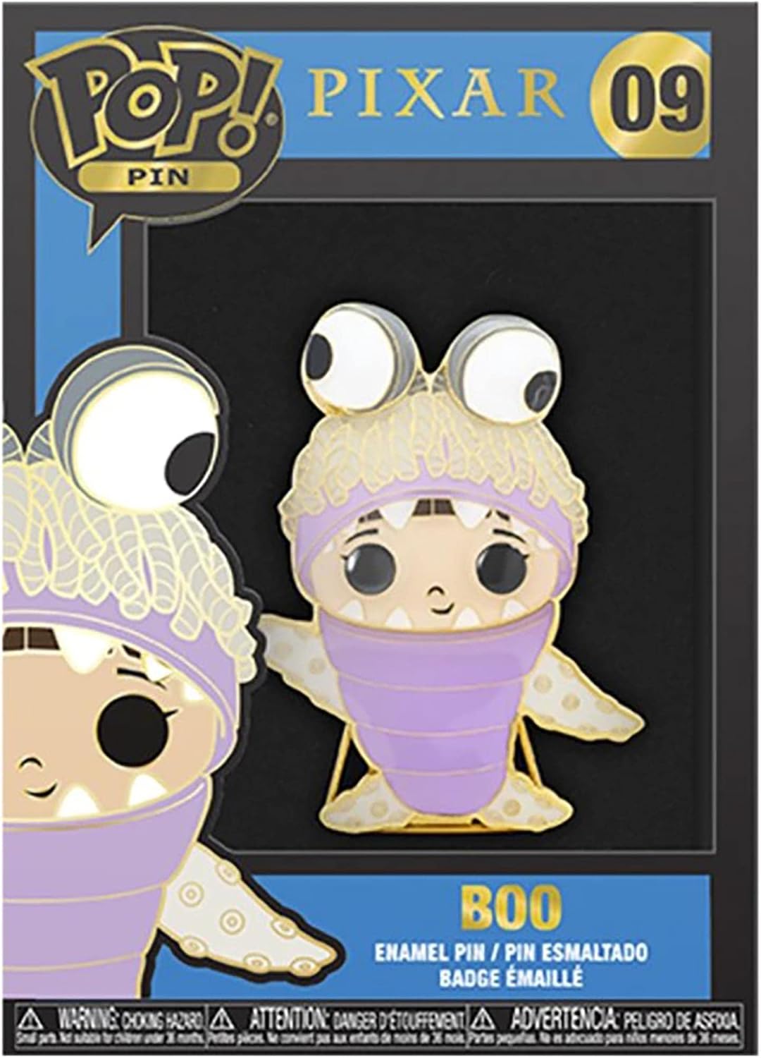 Funko POP Pin Monsters Inc Boo in Monster Suit Standard Collectible Figure Funko