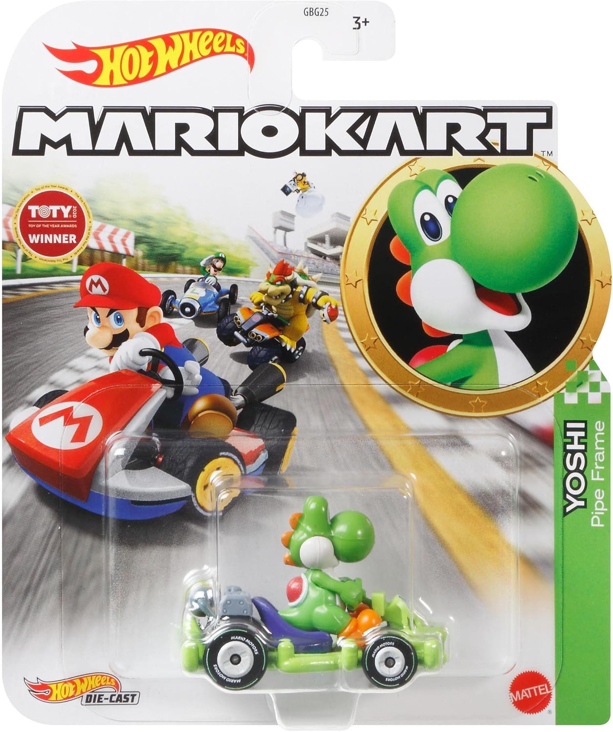 MER | Hot Wheels Mario Kart – Standard Kart | Die-Cast Toy Vehicle