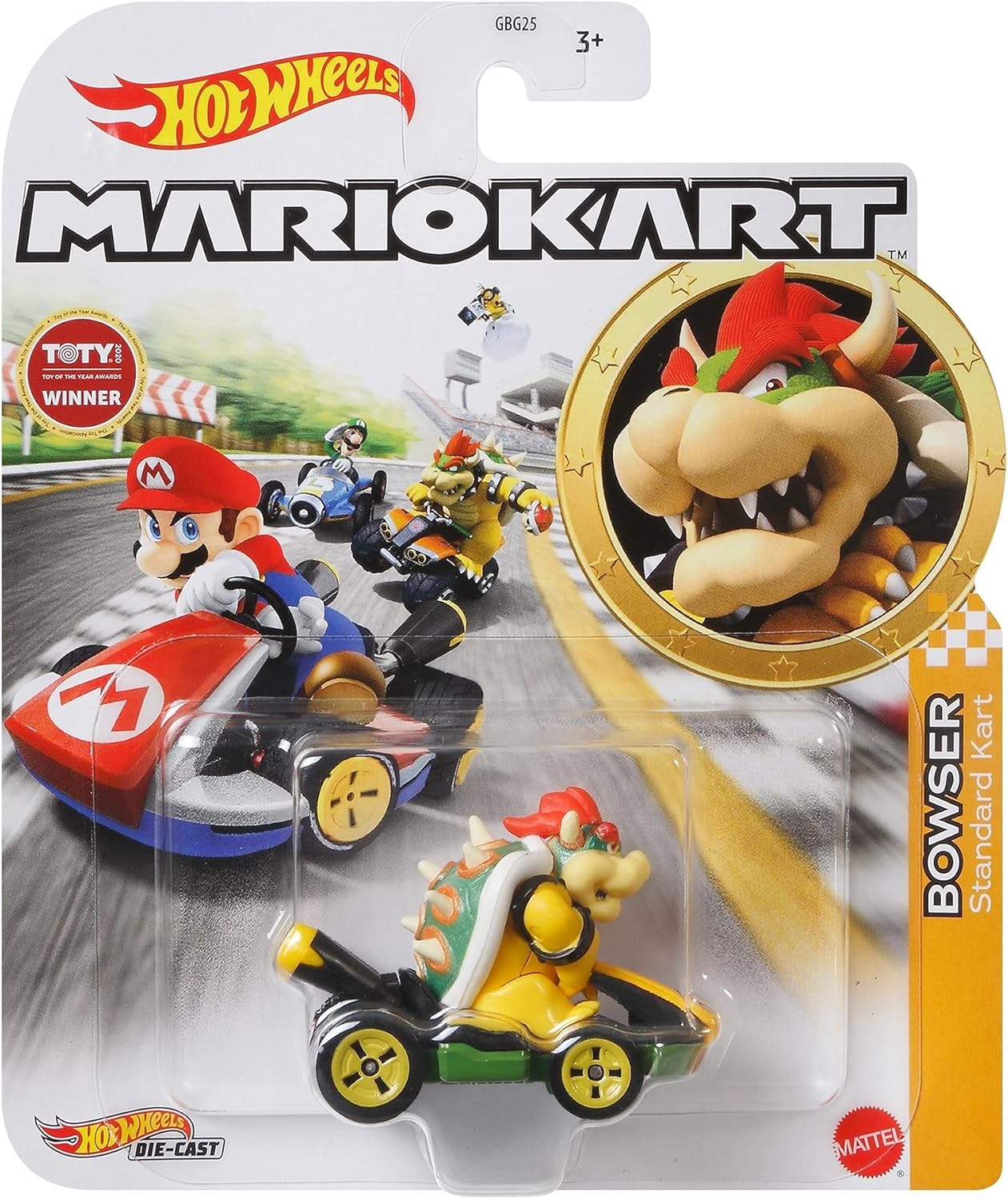 MER | Hot Wheels Mario Kart – Standard Kart | Die-Cast Toy Vehicle