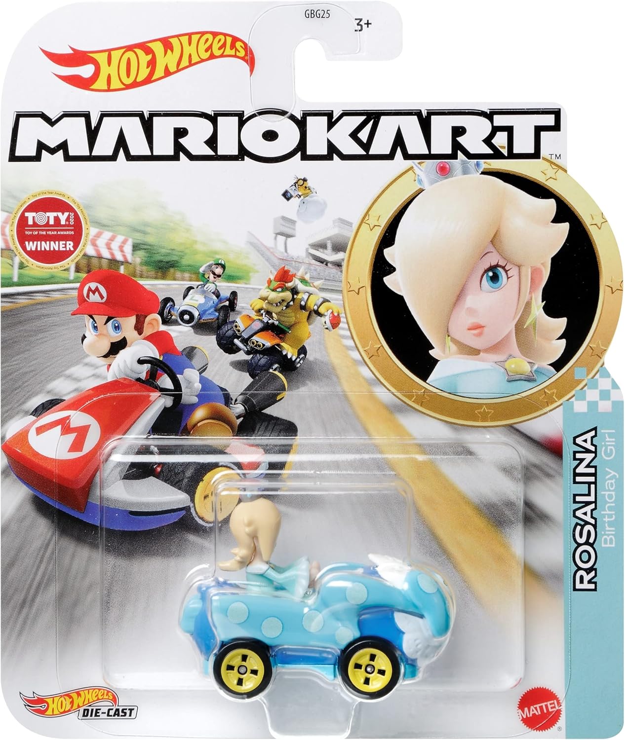 MER | Hot Wheels Mario Kart – Standard Kart | Die-Cast Toy Vehicle